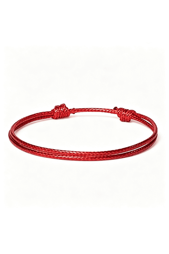 Red String Bracelet for Men and Women,Adjustable Handmade Red Cord Bracelet,Minimalist Couples Friendship Bracelet,Symbol of Luck,Protection and Love,Meaningful Gift for Women