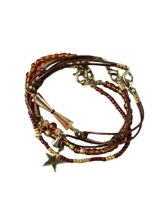 Retro Ethnic Style Stacking Bracelets 4-Piece Bracelet Set Stacked Bracelets,Bracelet Stacks,Bracelet Stack