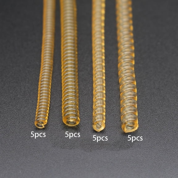 DESIGNICE Ring Sizers for Loose Rings, Ring Adjuster for Loose Rings Women Men Rings Guards, Gold Silicone Ring Tightener, Invisible Metal Ring Reducer Spacer 3 Sizes Round & Flat Spiral 15Pcs