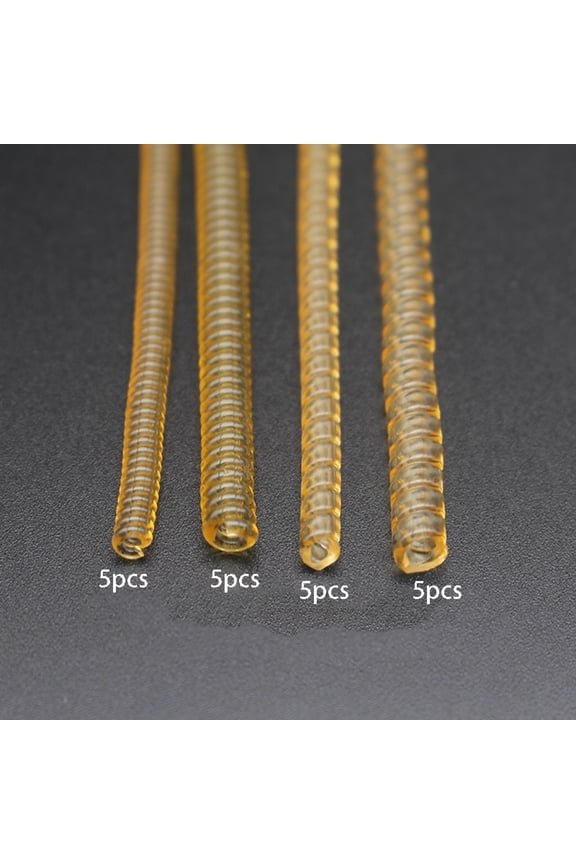 Ring Sizers for Loose Rings, Ring Adjuster for Loose Rings Women Men Rings Guards, Gold Silicone Ring Tightener, Invisible Metal Ring Reducer Spacer 3 Sizes Round & Flat Spiral 15Pcs