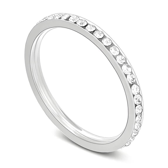 DESIGNICE Rings for Women Fashionable Trend Promise Rings for Her Perfect for Couples Alloy Diamond Rings for Women 8Size