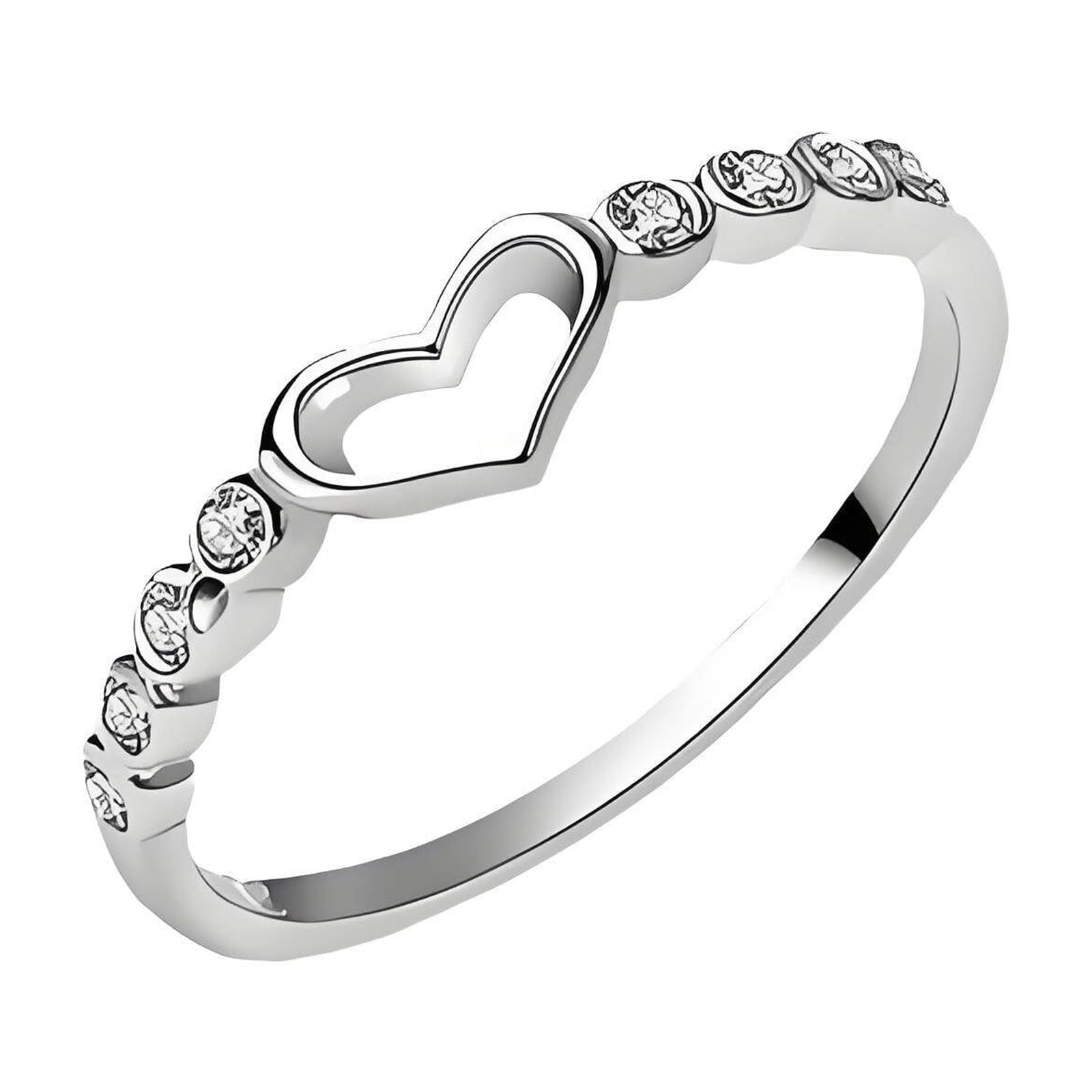 Nice Woman Rings DESIGNICE Rings for Women Timeless Symbol Diamond Rings for Women ...