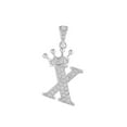 thumbnail image 1 of DESIGNICE SILVER Initial Necklace for Women,Personalized Silver Initial Necklace for Women,Minimalist Dainty Necklace,Custom Initial Necklace for Personalized Looks,Silver X, 1 of 2