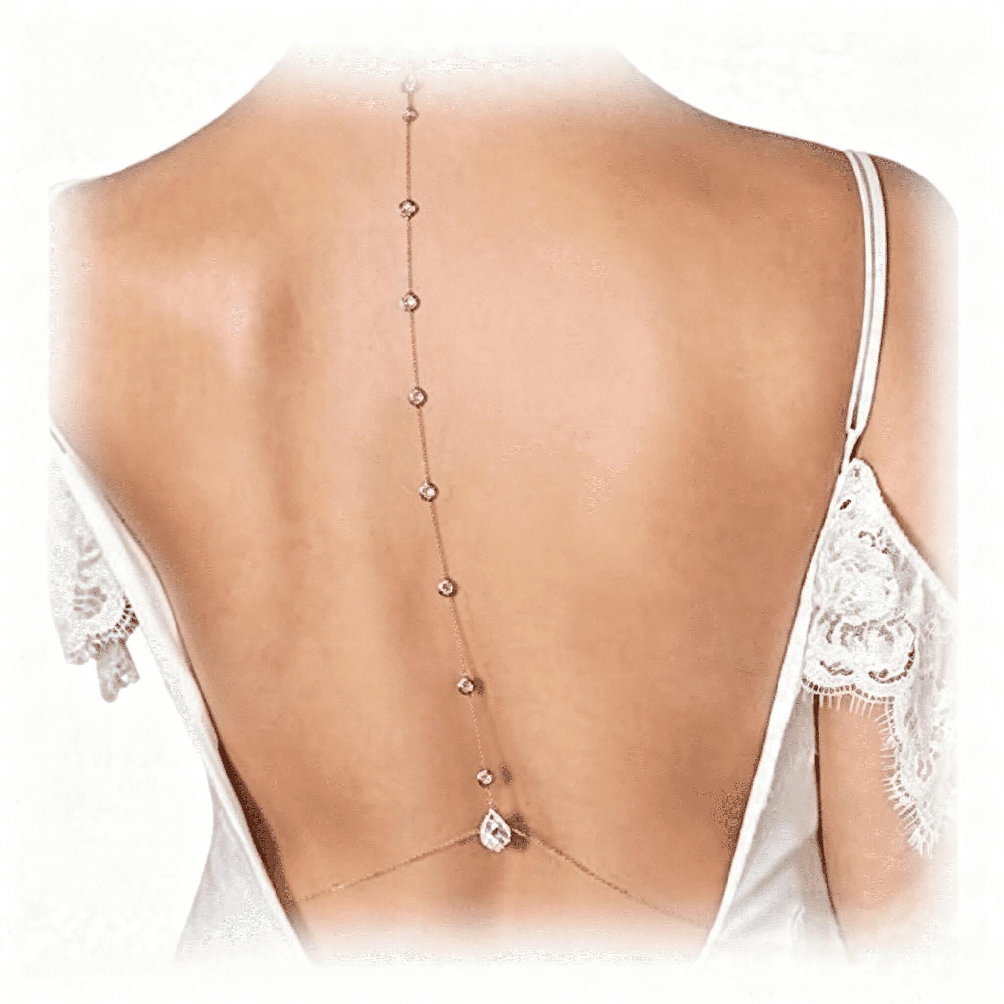 jewelry for backless dress Strapless SIZE:M Dress up your wedding Holiday Outfit Light Pink Silk Midi