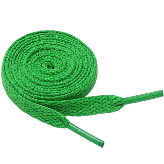 DESIGNICE Shoelaces,Rich Color Sneaker Shoelaces,Perfect Length Shoe Laces for Sneakers,Green