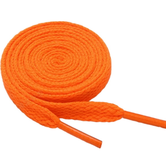 DESIGNICE Shoelaces,Shoelace Design Sneaker Shoelaces,Comfortable Fit Shoe Laces for Sneakers,Orange