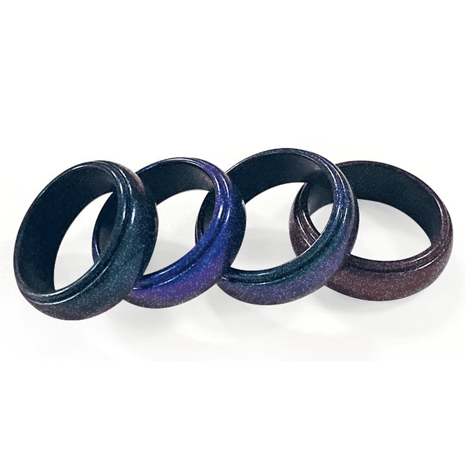 DESIGNICE Silicone Ring,Innovative Chameleon Rings for Women,Dynamic ...