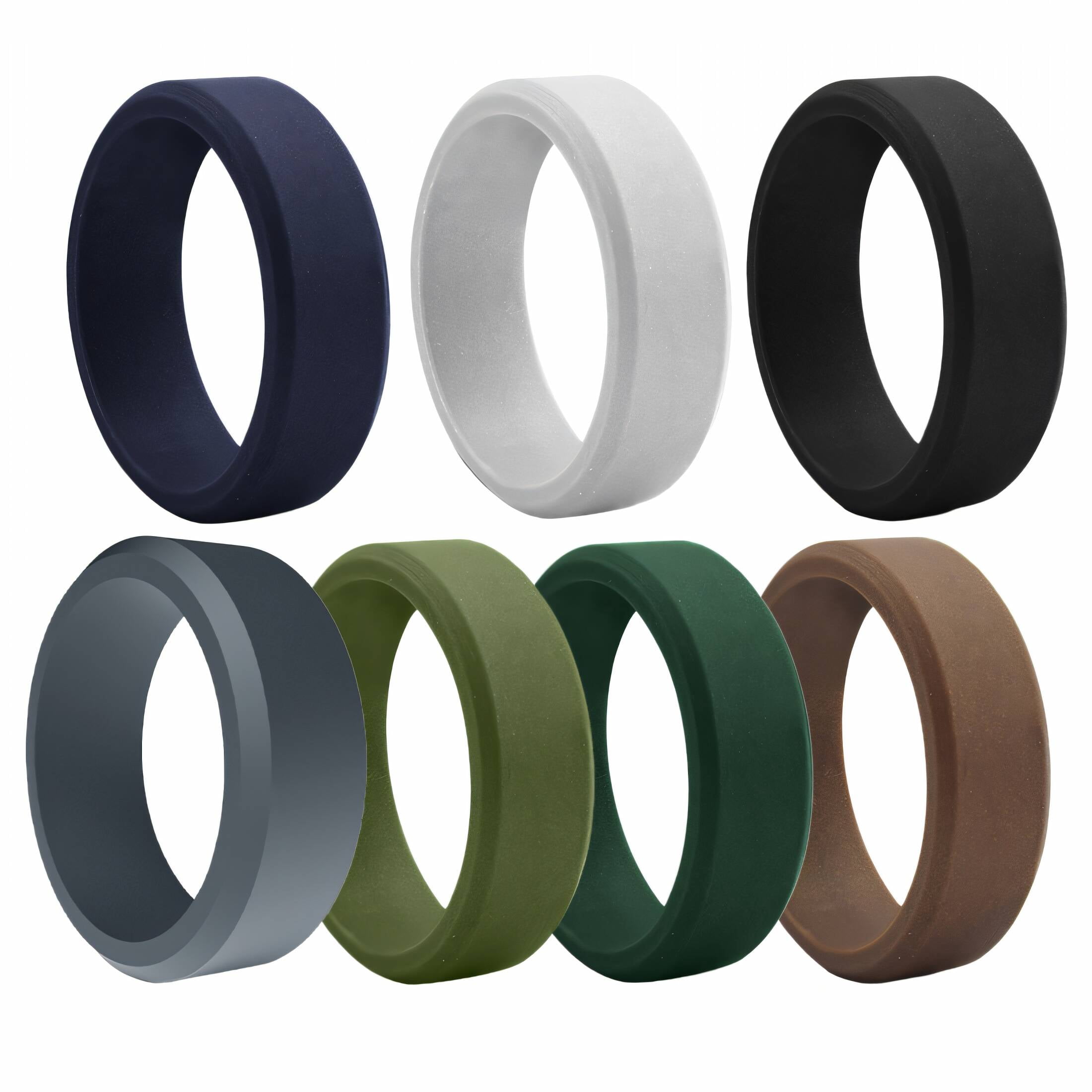 DESIGNICE Silicone Ring,Stylish Angled Rings for Women for a Bold ...