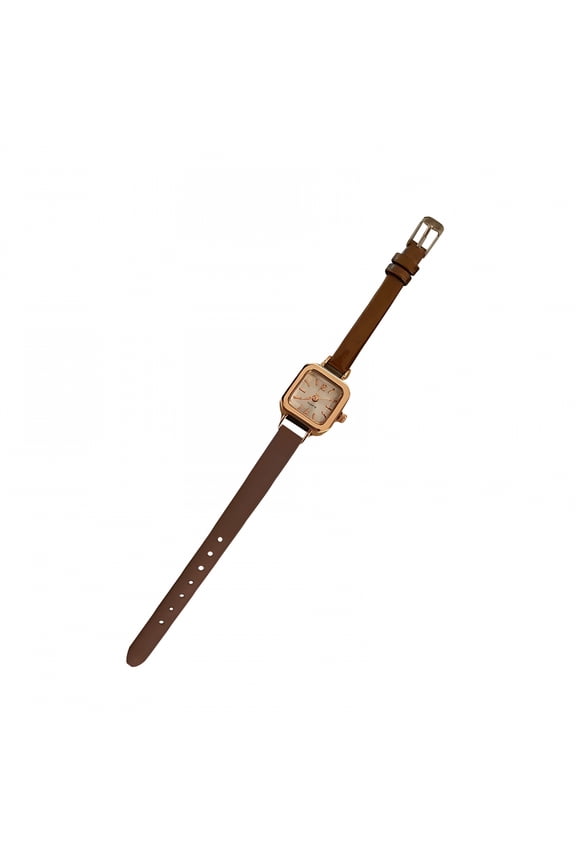 Small Dial and Thin Strap Watch Light Luxury Small Exquisite High Grade Feminine Temperament Women's Quartz Watch Simple Women's Watch