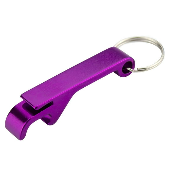 DESIGNICE Small Key Rings,Perfect Accessory Key Chain Beer Bottle Opener,Car Keys Keychain Bottle Opener,Purple