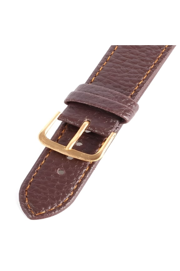 Soft Leather Wrist Watch Band Strap Replacement Black/Coffee 12-22mm