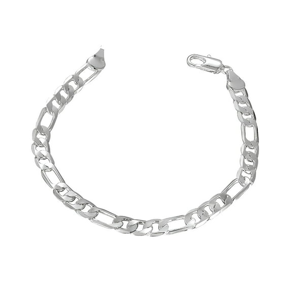 DESIGNICE Sterling Silver Bangle Bracelets,Silver