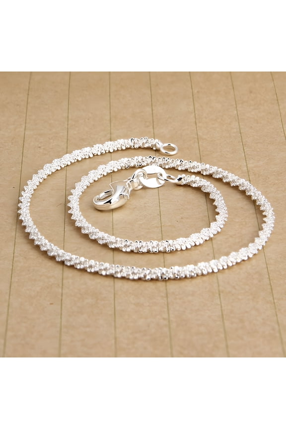 Sterling Silver Initial Heart Anklets,Couple Matching Ankle Chain Foot Jewelry for Women