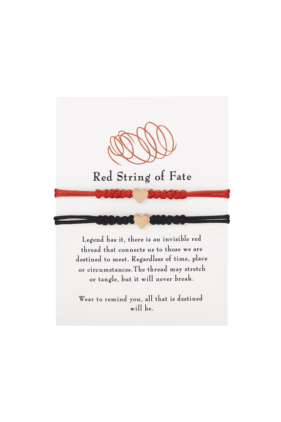 String Bracelets Protective Rope With Knot Bracelets for Women Lucky Red Rope Embroidery Kit Style 7