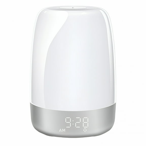 DESIGNICE Sunrise Simulation Rgb Lights Sun Lamp Alarm Clocks,Sunrise Alarm Clock,Light Alarm Clock,Cute Alarm Clock,Alarm Clock with Sound Machine,Natural Sound