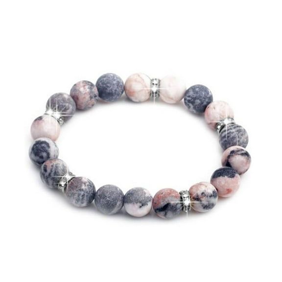 DESIGNICE Therapy Bracelet,Stylish Embellished Charm Bracelet,Versatile Fashion Bracelets,White