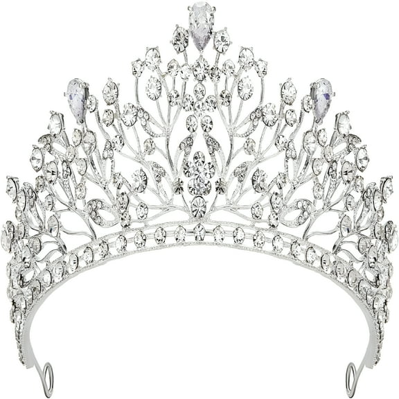 DESIGNICE Tiaras and Crowns for Women Princess Pageant