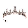 thumbnail image 1 of DESIGNICE Tiaras for Women,Alloy Rhinestones Crowns for Women,Wedding Accessories Tiara for Little Girls,Rose Gold, 1 of 4