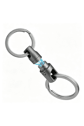 Titanium Magnetic Quick Release Keychain One-Hand Detachable Connector Car Keys Usb Drives Edc Gear Ka45 Large-1 Pack One-Hand Detachable Connector Car Keys Usb Drives Edc Gear Ka45 Large