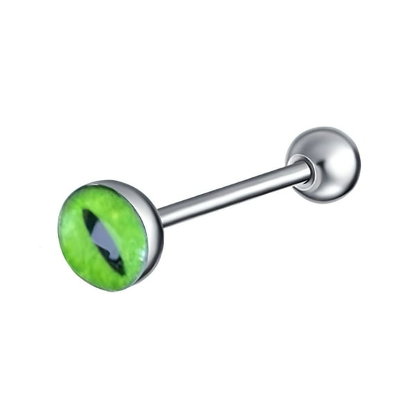 DESIGNICE Tongue Rings 16x1.6" Body Jewelry Stainless Steel Body Jewelry For Women