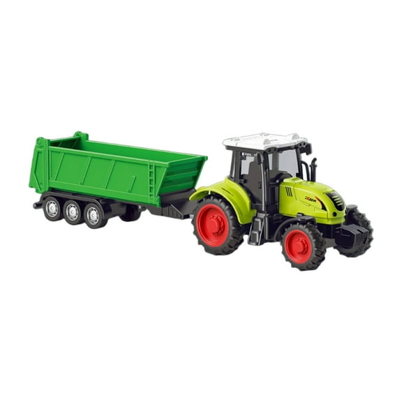 DESIGNICE Tractor Toys for Kids 3-5,Variety of Options Toy Tractors for Toddlers 2-4,Creative Play Tractors for Toddlers 3-5,Style 1
