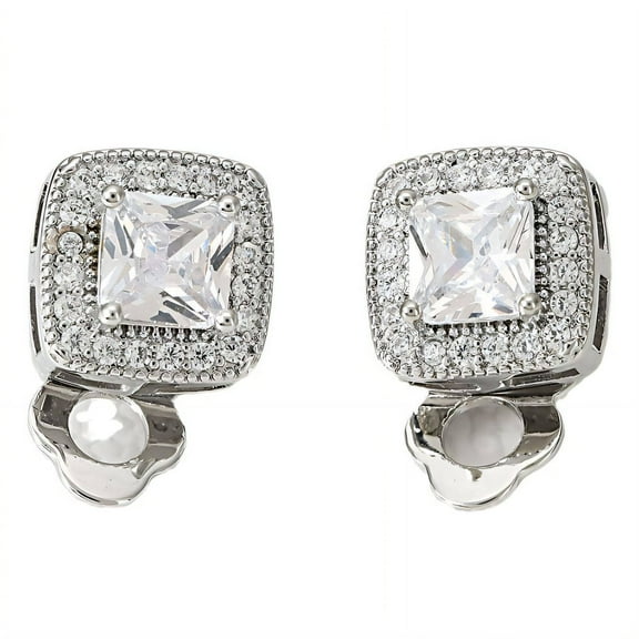 DESIGNICE Tragus Earrings for Women,Noble and Luxurious Design Earrings for Women,Simple and Elegant Style Clip on Earrings,Silver