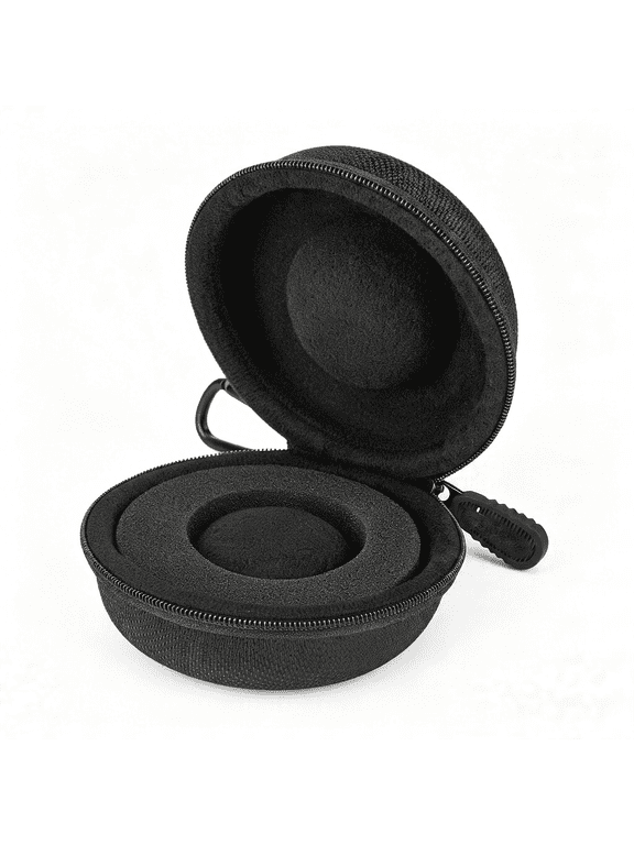 Travel Watch Case Single Storage Box for Wristwatches & Smart Watches Up to 50Mm, Portable Travel Jewelry Case Black