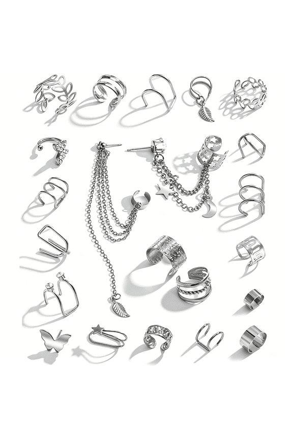Triple/Double Hoop Nose Ring-316L Stainless Steel Septum Clicker 16G/18G/20G Cz Conch Piercing Jewelry Septum Clicker Rings Cartilage Earring Helix Rook Tragus