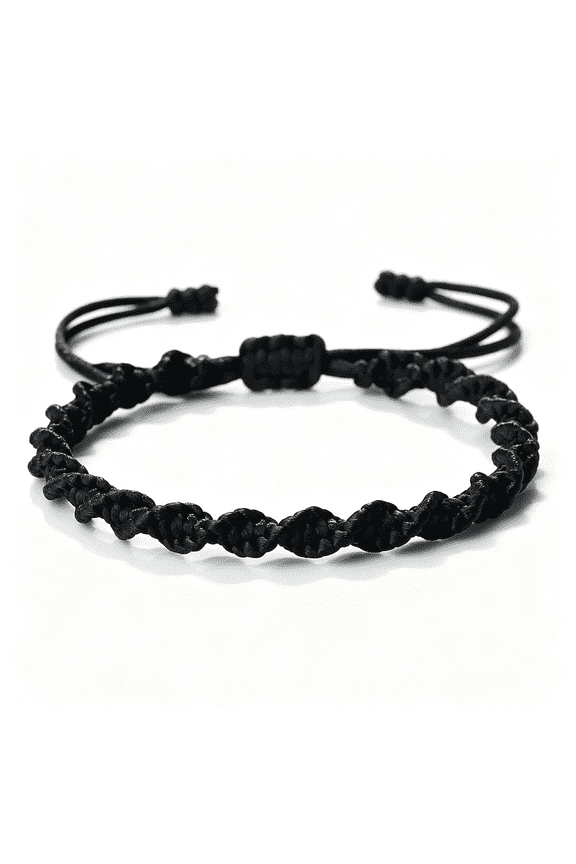 Twisted Woven String Rope Bracelet for Women Men Tibetan Buddhist Sprial Braided Rope Bracelets Kabbalah Amulet Protection String Waterproof Summer Surfer Bracelets Anklets