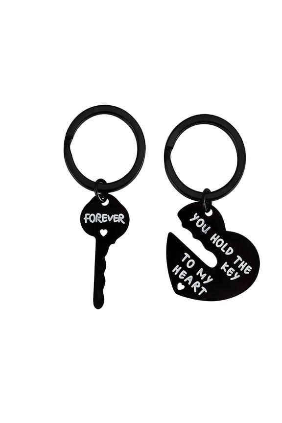 Valentine'S Day Gifts for Boyfriend and Girlfriend Couple Keychain Gift Anniversary Jewelry Keychain for Husband Wife Him and Her Gifts Fiance Fiancee Gift Wedding Birthday Gifts for Women