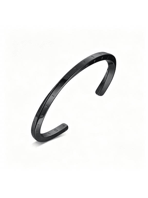 Viking Cuff Bracelet for Men-Viking Thunder Hammer Cuff Bracelets for Men Boys,Norse Mythology Warrior Symbol Bangle Amulet Talisman Jewelry