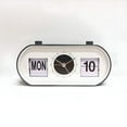 thumbnail image 1 of DESIGNICE Vintage Flip Clock Mechanical Alarm Clock Desktop Digital Clock with Calendar Clock Home Decor, 1 of 4