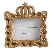 DESIGNICE Vintage Picture Frames,Desk Placement Wall Frames,Shelf Use Gold Picture Frames,3.94"X3.94",Gold