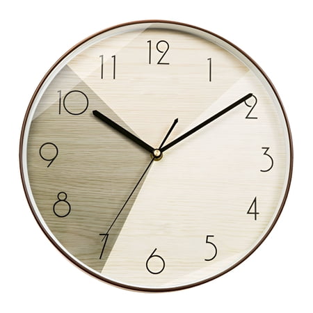 DESIGNICE 2026 New Wall Clock,Balanced Clock Hands Modern Wall Clock,Streamlined Motion Bathroom Clock,Style1,8In