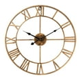 thumbnail image 1 of DESIGNICE Wall Clock,Eco-Friendly Movement Large Wall Clock,Reliable Clock Hands Secure Construction Small Wall Clock,Brown, 1 of 4