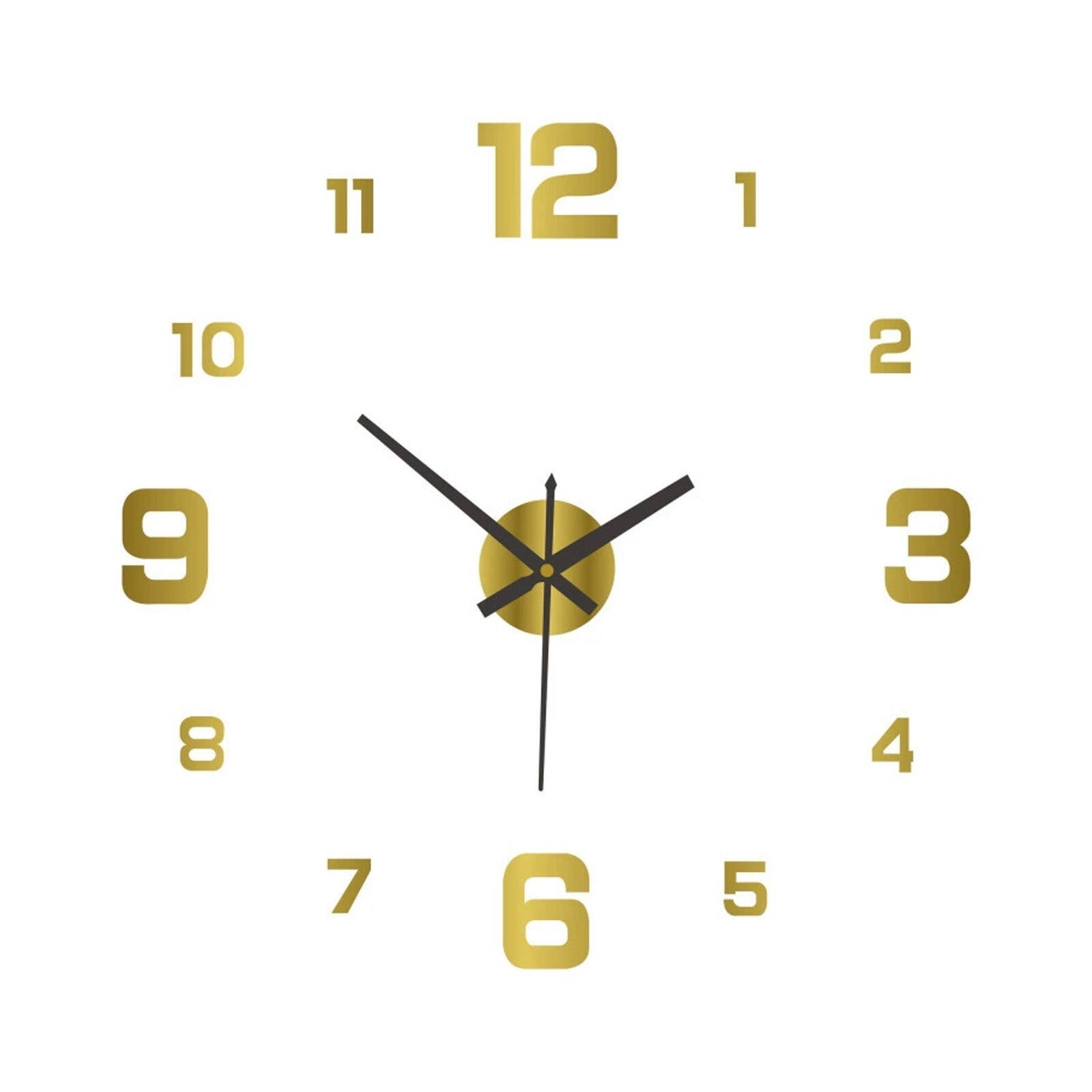 DESIGNICE Wall Clock European Style Living Room Wall Decor Minimalist ...