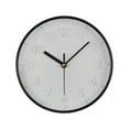 thumbnail image 1 of DESIGNICE Wall Clock,Minimalist Japanese Design Large Wall Clock,Silent Sweep Mechanism Kitchen Clock,White & Black, 1 of 4