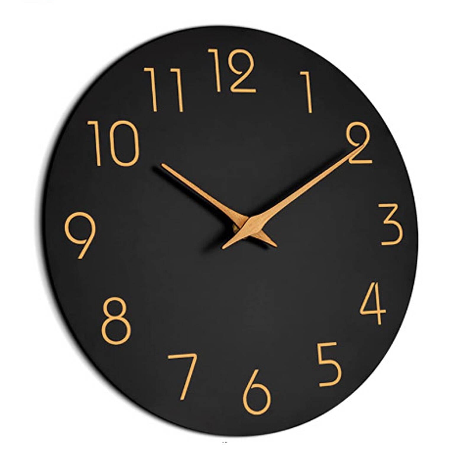 DESIGNICE Wall Clock,Modern and Minimalist Design Kitchen Clock ...