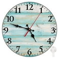 thumbnail image 1 of DESIGNICE Wall Clock,Retro American Style Design Wall Clocks Battery Operated,Easy Installation with Back Slot Design Kitchen Clock,10",Style2, 1 of 4