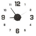 thumbnail image 1 of DESIGNICE Wall Clock,Silent Quartz Movement Kitchen Clock,Easy Installation with Self-Adhesive Backing Small Wall Clock,Style6, 1 of 4