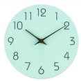 thumbnail image 1 of DESIGNICE Wall Clock,Silent Sweep Large Wall Clock,Simple Numbers Nordic-Inspired Design Wall Clocks Battery Operated,Style5, 1 of 4