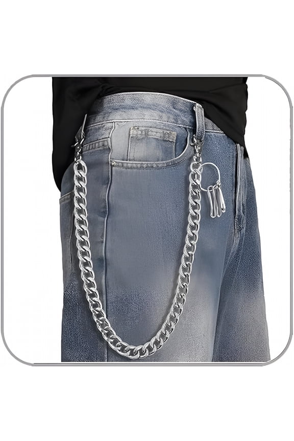 Wallet Chain Jeans Chain Pants Chain Belt Chain Key Chain Hip Hop Goth Accessories for Women Men