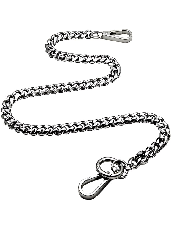 Wallet Chains, Heavy Duty Wallet Chain for Men Women, Stainless Steel Pocket Purse Jean Pant Chains for Keys Wallets