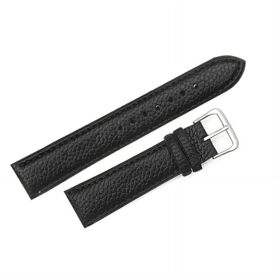 DESIGNICE Watch Band Soft Pu Leather Watch Bands for Women Elegant Litchi Pattern Watch Bands for Men,18mm