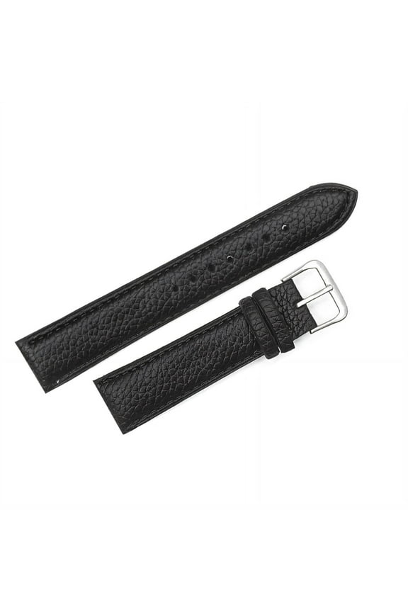 Watch Band Soft Pu Leather Watch Bands for Women Elegant Litchi Pattern Watch Bands for Men,18mm