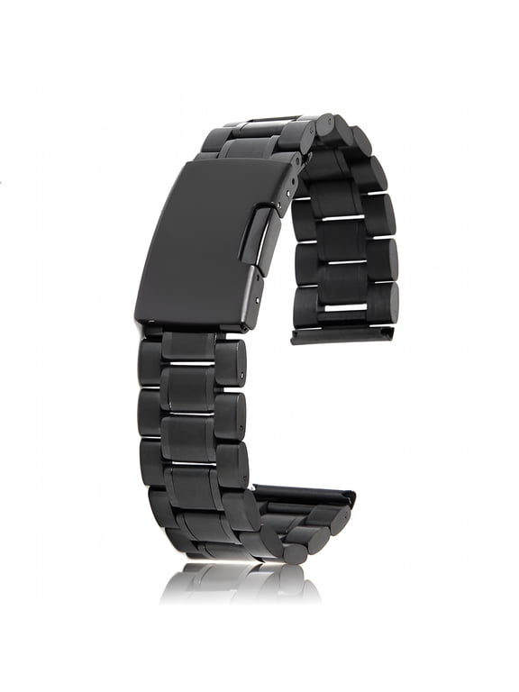 Watch Band Strap Steel 20Mm Stainless Bracelet Bands Replacement Metal Curved End Belt Straps Men Straight Ends Bangle