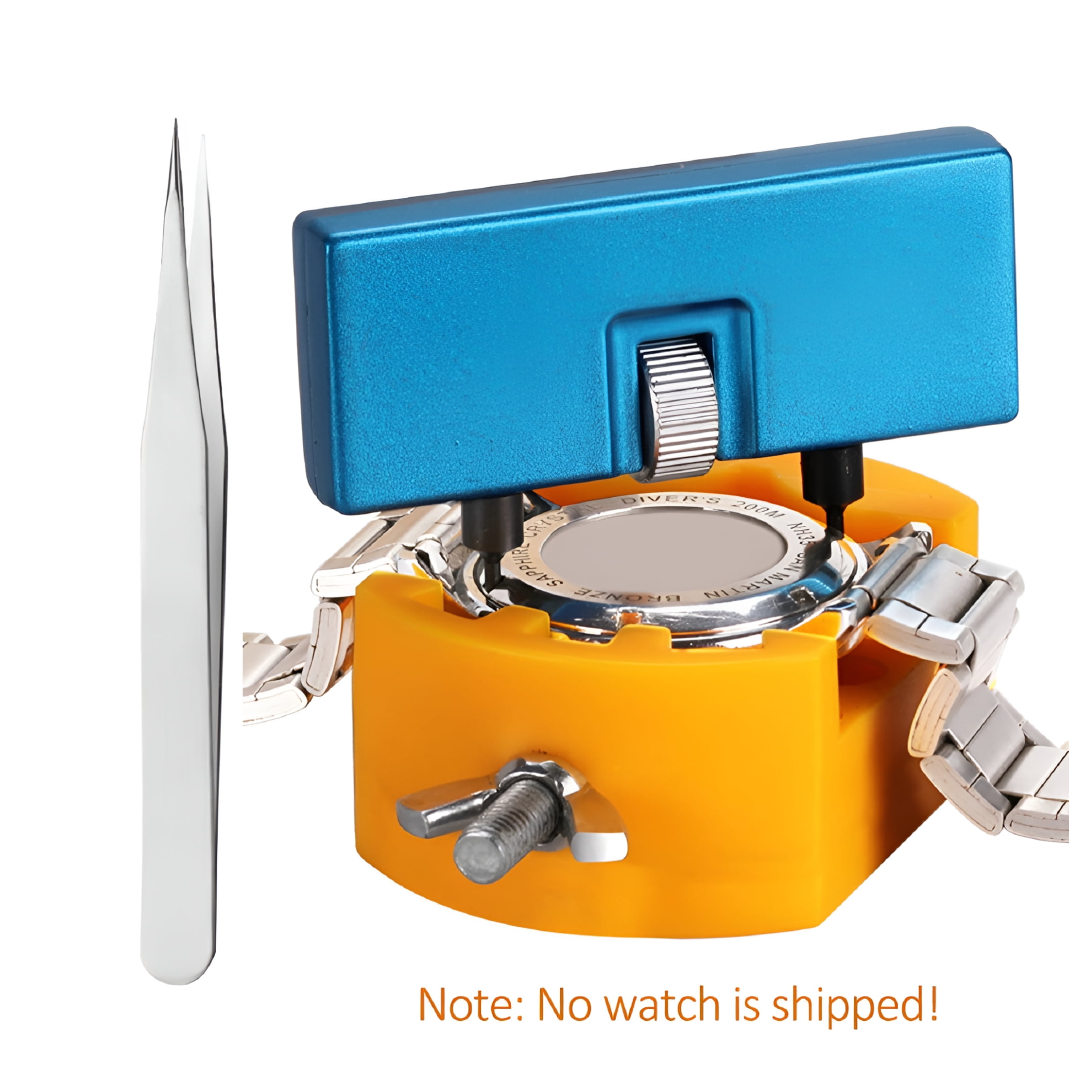 DESIGNICE Watch Battery Replacement Tool Kit, Watch Wrench Back Remover ...