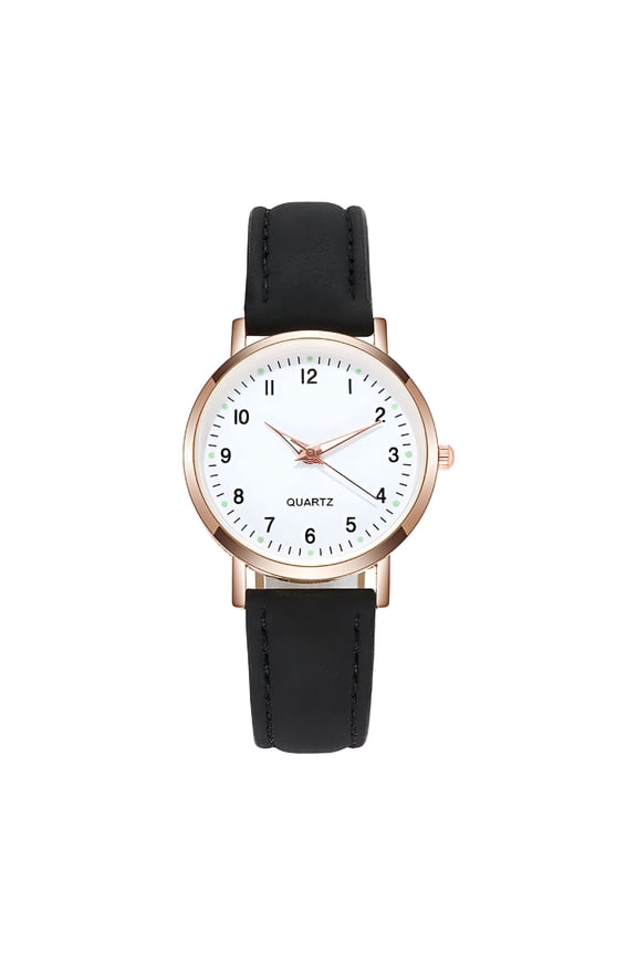 Watch for Women Diamond-Studded Luminous Retro Female Belt Quartz Watches,Fashion Watches for Women