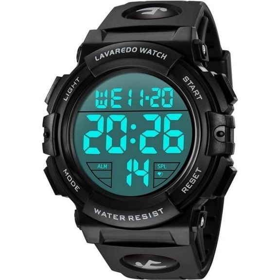 DESIGNICE Watches for Man Digital Watches Waterproof Sport Watch with Led Backlight,Running Sports Digital Watch Gifts for Man Waterproof Digital Watch
