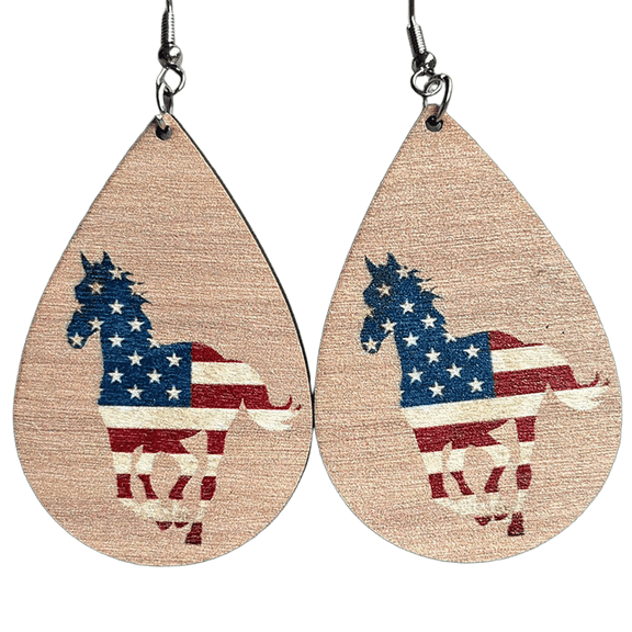 DESIGNICE Western Jewelry for Women,Western Cowboy Western Earrings,Festival Ornament Western Jewelry,Style 1